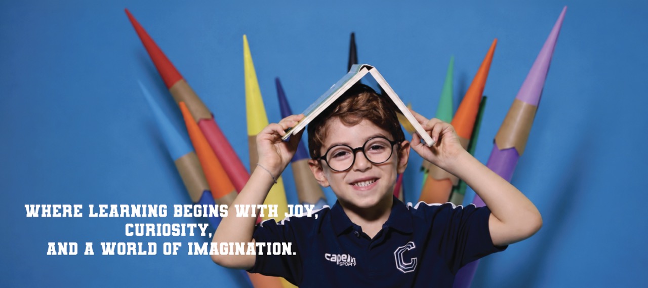 WHERE LEARNING BEGINS WITH JOY, CURIOSITY. AND A WORLD OF IMAGINATION.
