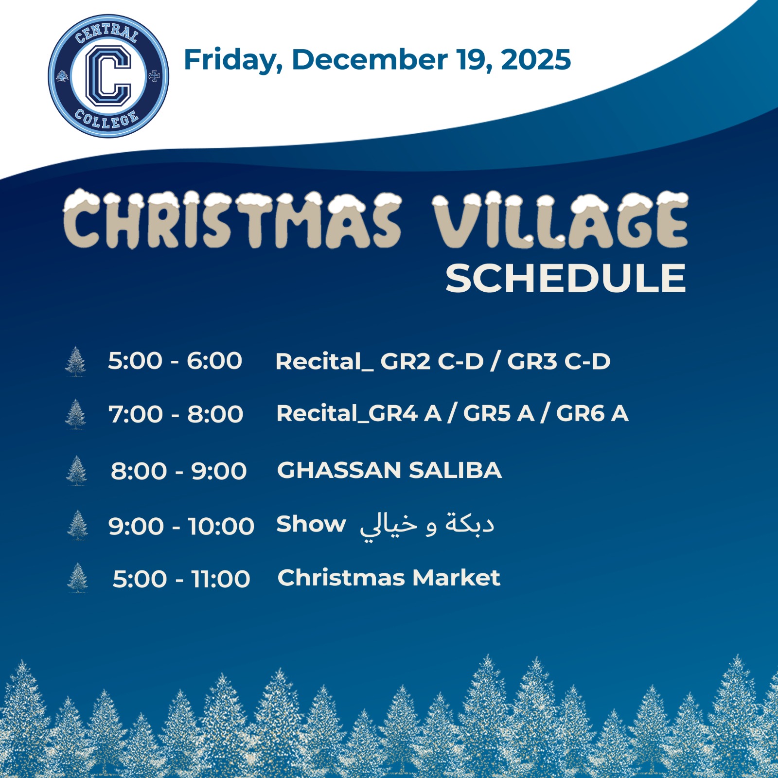 11 days of magic are coming to Central College!