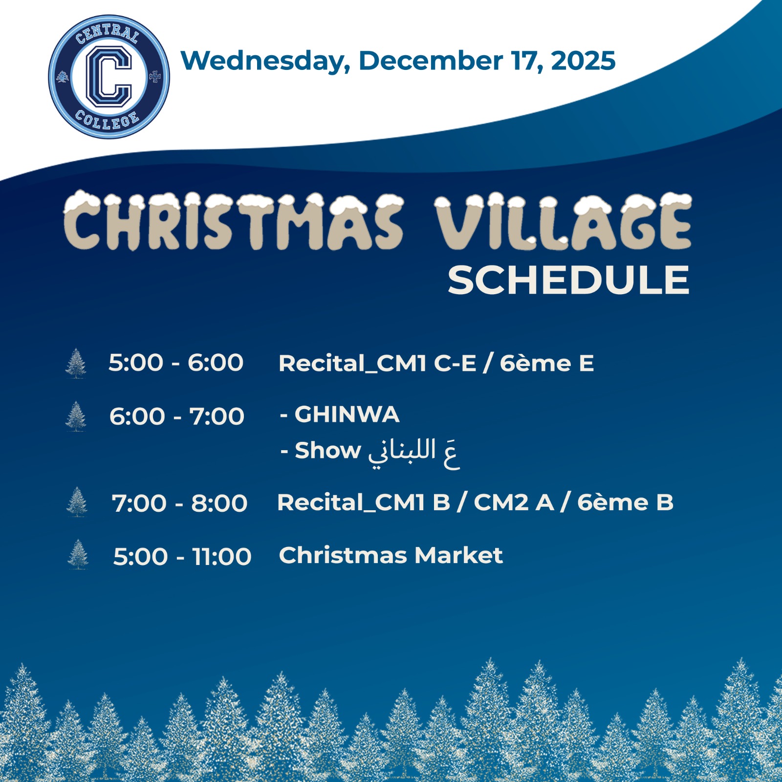 11 days of magic are coming to Central College!